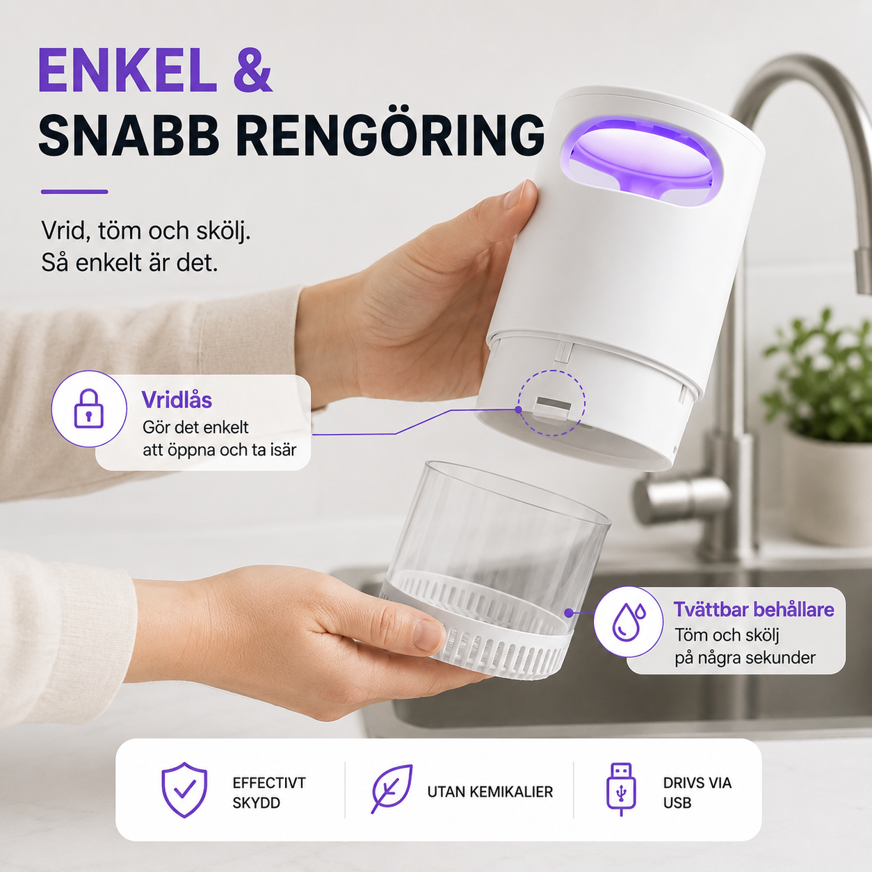 Slipp myggbett och sov ostört hela natten